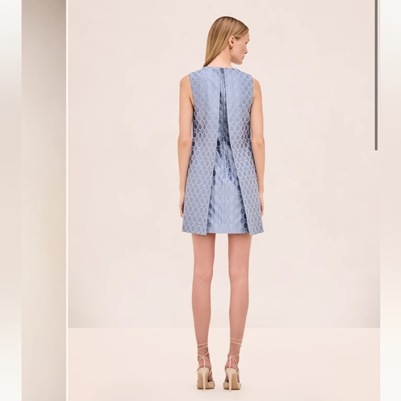 Alexis Asha Dress -Size Medium, ivory jacquard - Picture 5 of 6